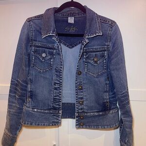 Silver Jeans Classic Blue Denim Jacket